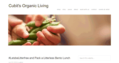 Desktop Screenshot of cubitsorganics.com