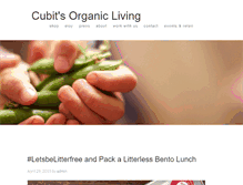 Tablet Screenshot of cubitsorganics.com